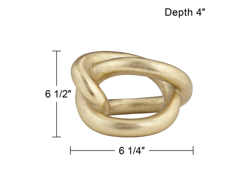 Gold Chain Sculpture