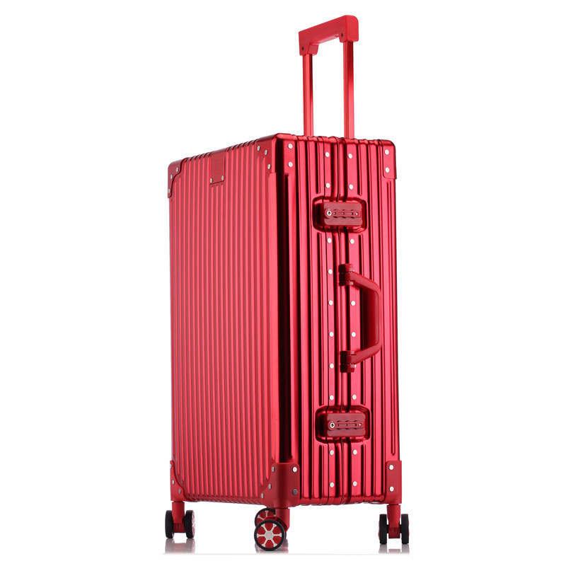 Alpha - L Aluminum Suitcase