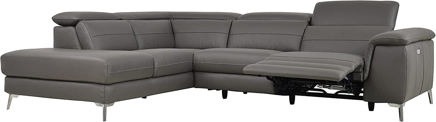 Lexicon Murphy Power Reclining Sectional Sofa, Left Chaise End